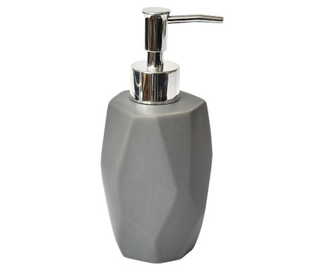 Dispenser pentru sapun lichid Tendance, Sharp, ceramica, 8x8x18 cm