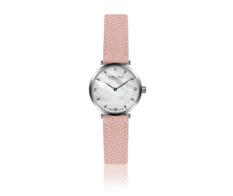 Γυναικείο ρολόι χειρός Coburg Lychee Pink Leather