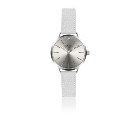 Γυναικείο ρολόι χειρός Fussen Lychee White Leather