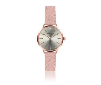 Γυναικείο ρολόι χειρός Lindau Lychee Pink Leather