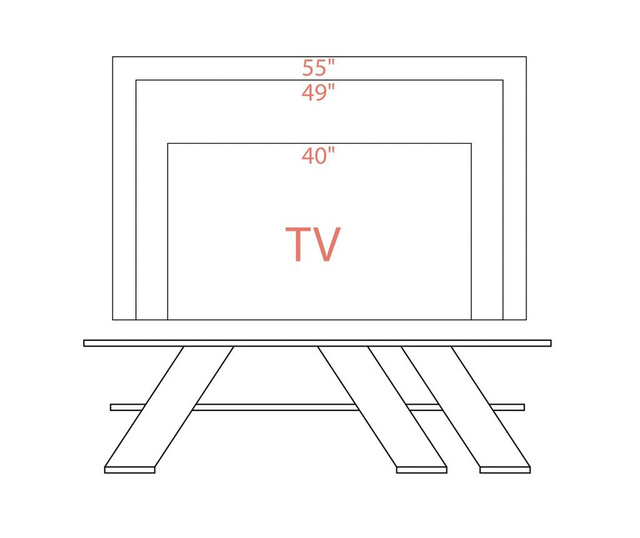 TV komoda Fella Light Brown