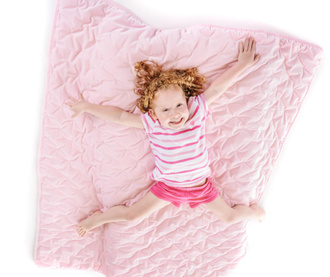Κουβέρτα Dutch Velvet Pink 100x120 cm