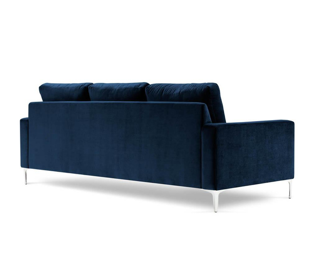 Lyrique Dark Blue Háromszemélyes kanapé