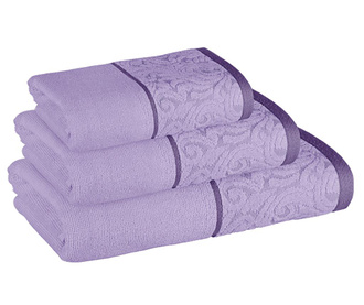 Πετσέτα μπάνιου Verona Purple 50x90 cm
