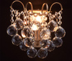 Aplica de perete Classic Lighting, Pearl Honey Brass, aluminiu, galben auriu, 22x21x15 cm