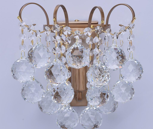 Pearl Honey Brass Fali lámpa