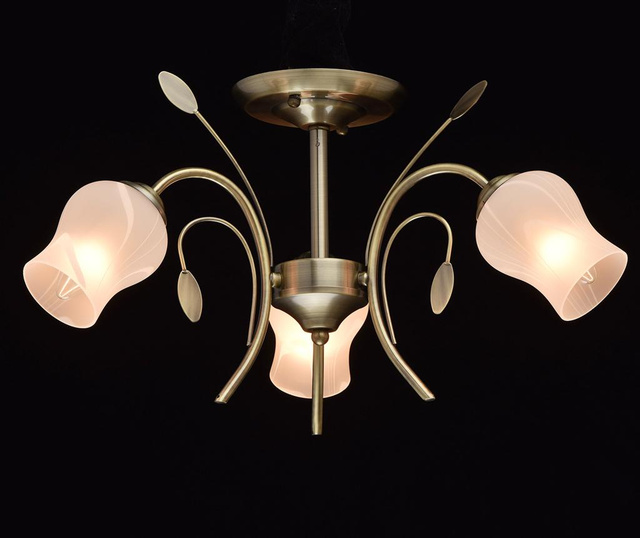 Lustra Classic Lighting, Flora, aluminiu, 50x50x27 cm