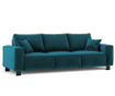 Dolce Turquoise Háromszemélyes kanapé