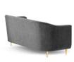 Tact Dark Grey Háromszemélyes kanapé