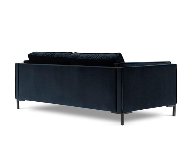 Luis Dark Blue Négyszemélyes kanapé