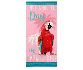 Плажна кърпа Just Another Day In Parrot-Dise 70x150 см