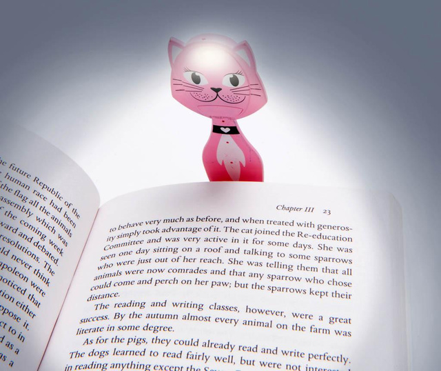 Knjižna svetilka Flexilight Pals Cat
