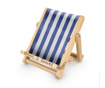 Suport de carti Deckchair Bookchair Stripy Blue