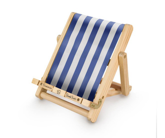 Držač za knjige Deckchair Bookchair Stripy Blue