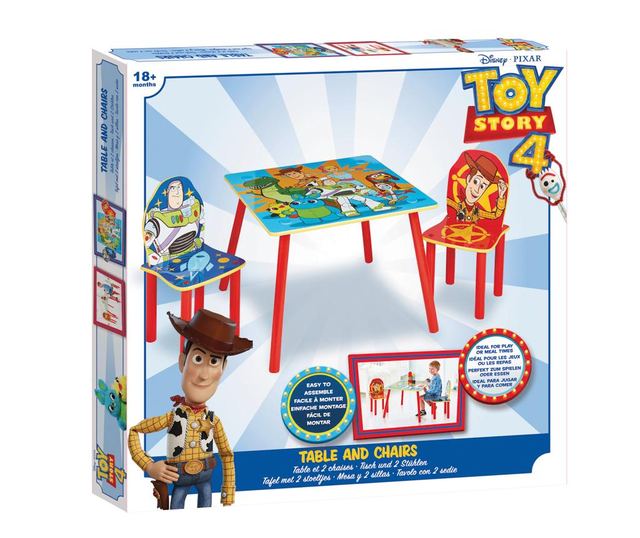 toy story 4 table and chairs