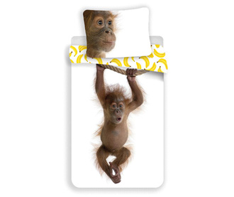 Posteljnina Single Orangutan 140x200