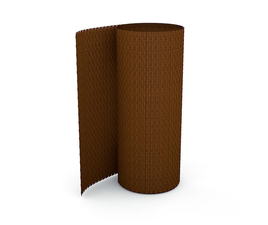 Странична преграда Poly Mat Brown 90x500 см - Vivre