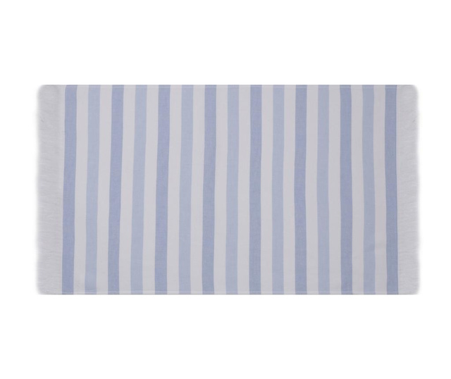 Set 2 brisač Fouta Stripe Blue 70x140 cm