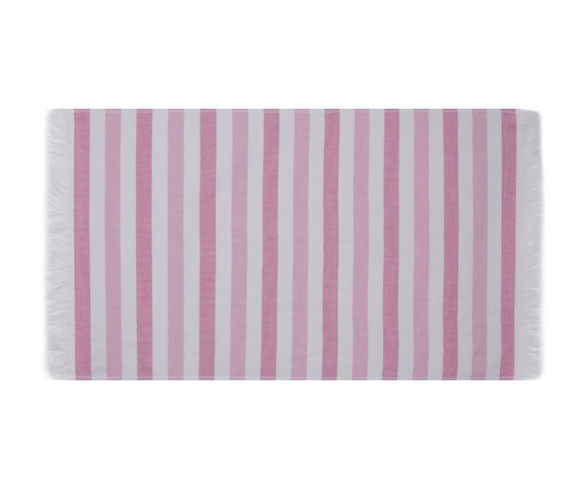 Set 2 brisač Fouta Stripe Pink 70x140 cm