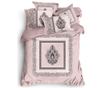Lenjerie de pat King The Club Cotton, Hollis, bumbac ranforce, imprimat digital, 200x220
