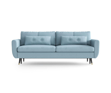 Alchimia Blue Kihúzható háromszemélyes kanapé
