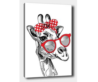Картина Ribbon Giraffe 100x140 см