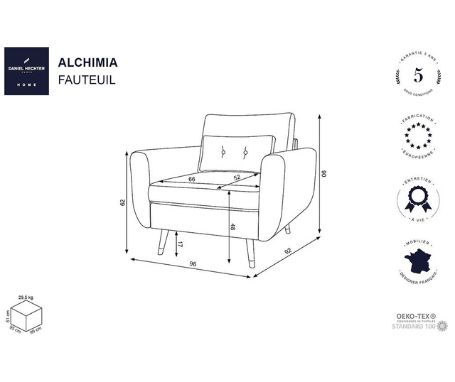 Fotelja Alchimia Beige