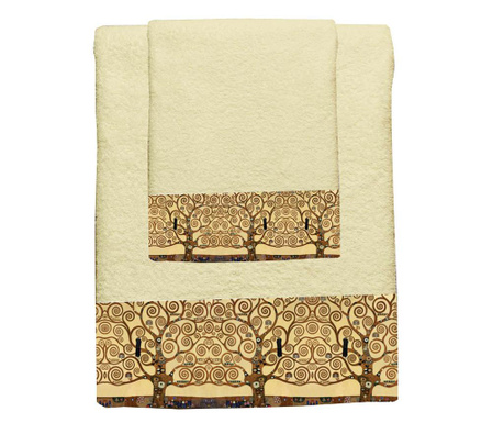 Комплект 2 кърпи за баня Klimt Albero Della Vita