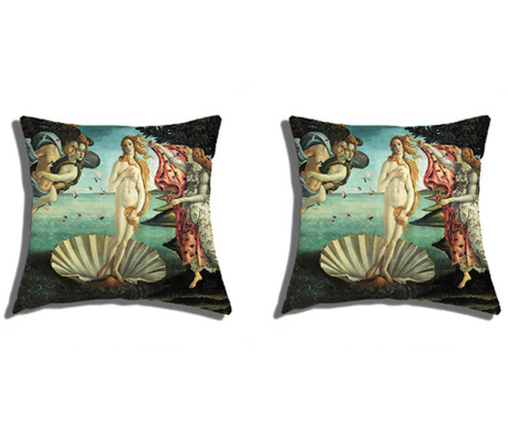 Set 2 jastučnice Botticelli Venere 40x40 cm