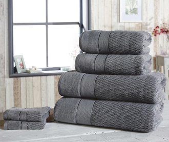 Комплект 6 кърпи за баня Royal Velvet Grey