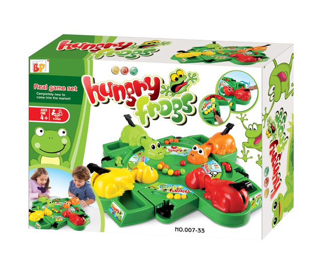 Hra zručností Hungry Frogs