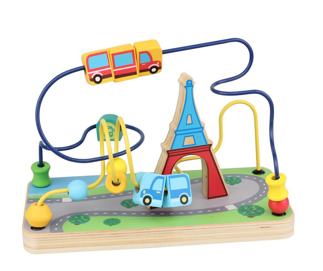 Двигателна играчка с дейности Eiffel Tower
