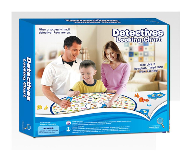 Didaktična igra Detectives Looking Chart