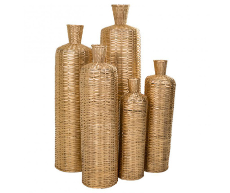 Комплект 5 декоративни вази Nedo Gold