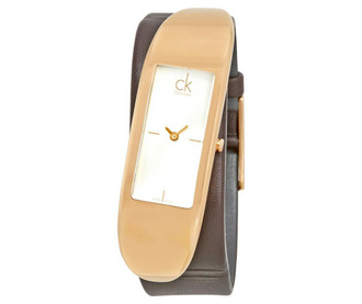 Дамски ръчен часовник Calvin Klein Embody White and Brown