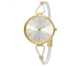 Дамски ръчен часовник Calvin Klein Selection Silver and White