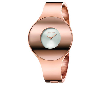Дамски ръчен часовник Calvin Klein Seamless Silver and Rose Gold