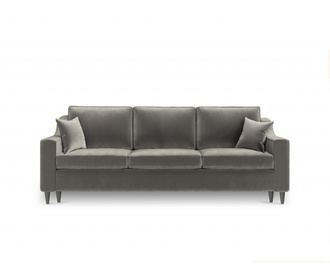 Amaryllis Dark Grey Kihúzható háromszemélyes kanapé