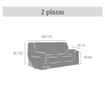 Prevleka za kavč Iria  Linen 140x45x50 cm
