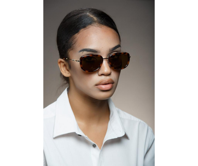 Дамски слънчеви очила Calvin Klein Jeans Black Smoke