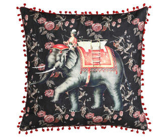 Декоративна възглавница Elephant Black 45x45 см