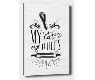 Kitchen Rules Kép 40x60 cm