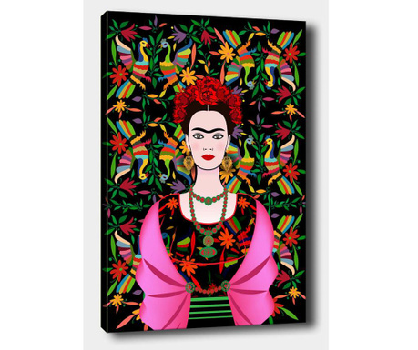 Tablou Tablo Center, Frida Dark, canvas din bumbac, 40x60 cm