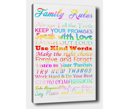 Картина Family Rules
