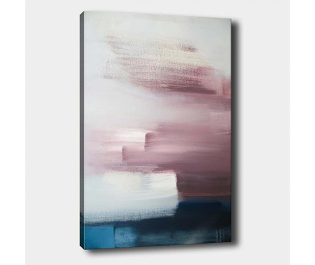 Tablou Tablo Center, Soft Pink, canvas din bumbac, 40x60 cm