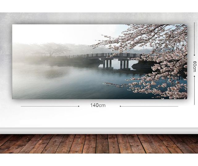 Slika Flowers 60x140 cm