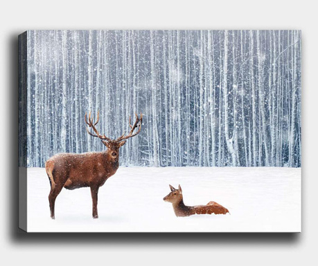 Картина Winter Deer 50x70 см