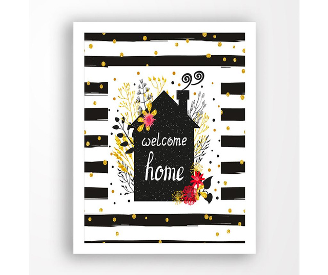 Картина Welcome Home 24x29 см