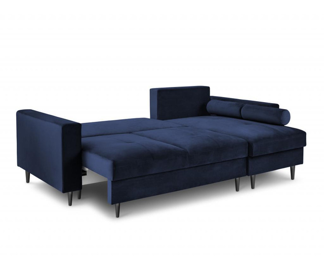 Обратим и разтегателен ъглов диван Andante Royal Blue