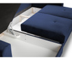 Reverzibilna raztegljiva kotna sedežna garnitura Tempo Royal Blue
